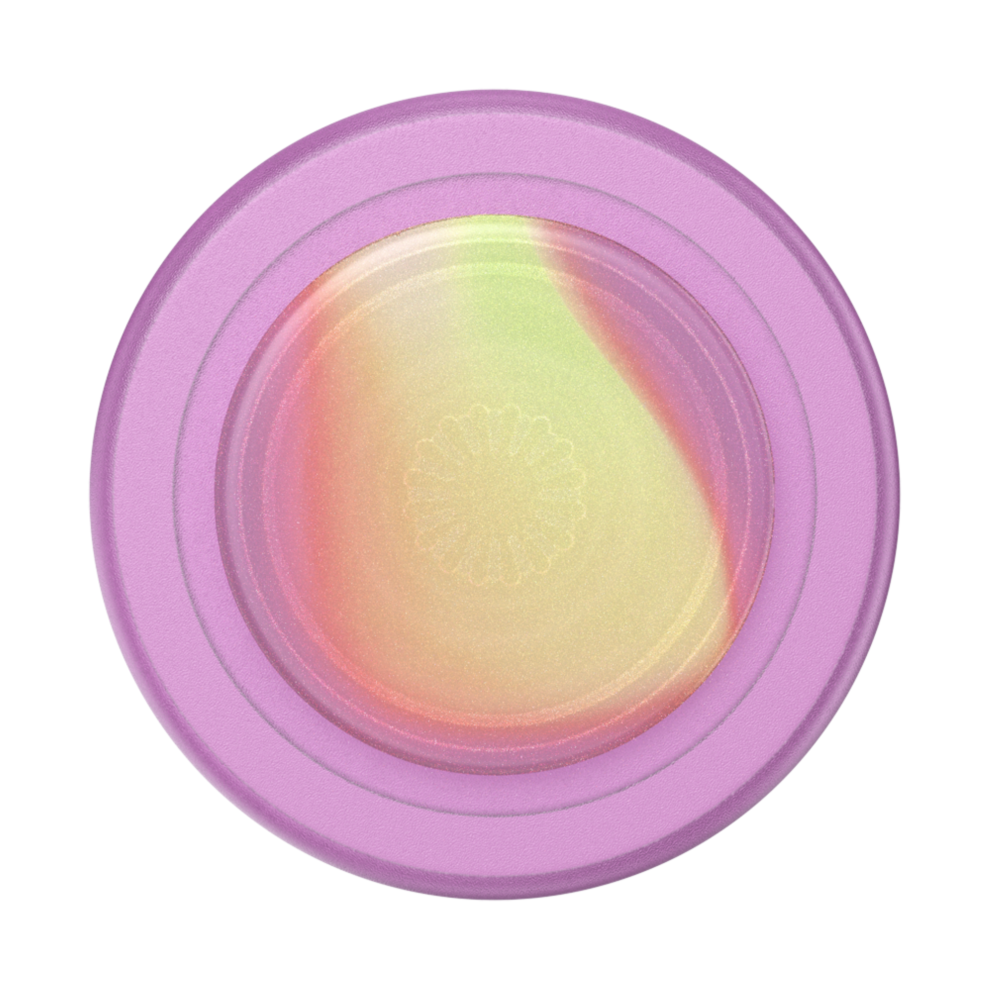 PopSockets - MagSafe PopGrip Universal Magnetic Grip & Stand with Adapter Ring for Cell Phones - Aurange Translucent