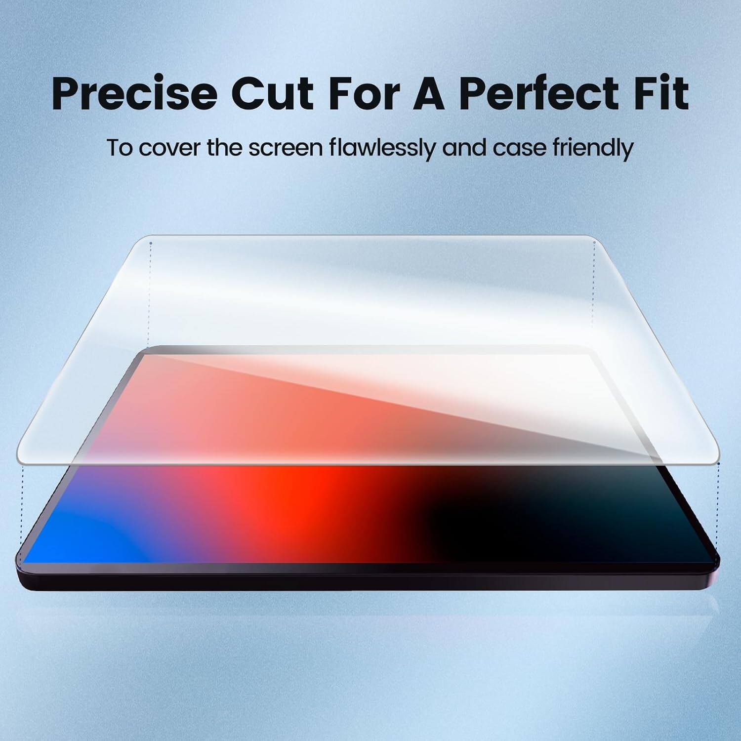 Precise Cut For A Perfect Fit  
To cover the screen flawlessly and case friendly