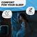 COMFORT FOR YOUR SLEEP
- Reduced fan noise
- LED on off