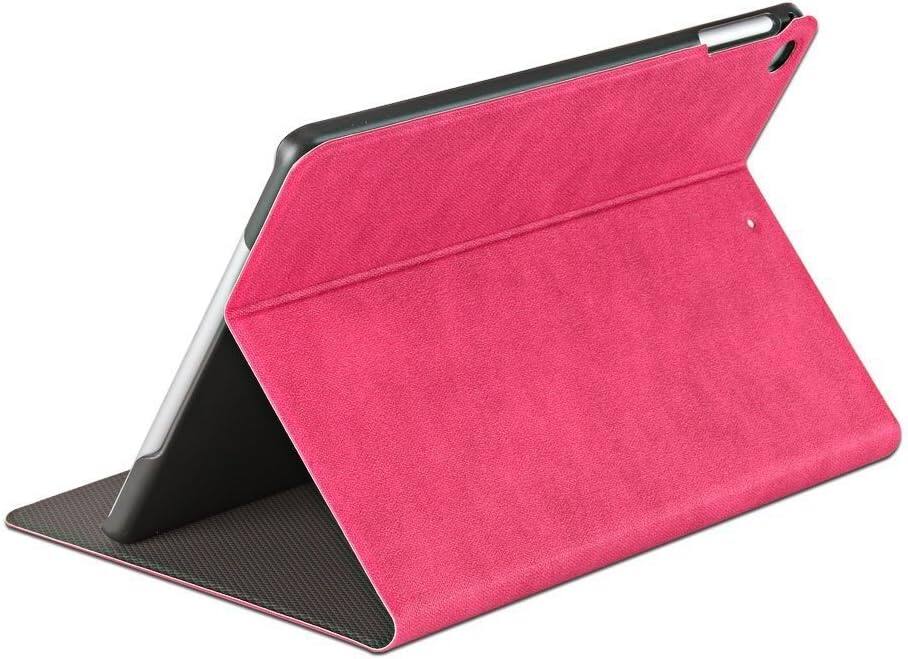 Alt View 1. DuraSafe Cases - iPad Pro 11" 2nd Gen 2020 Deer Print Smart Folio with Auto Sleep/Wake A2228 A2068 A2230 A2231 A2377 A2459 A2301 A2460 - Rose Red.