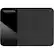 Front. Toshiba - Toshiba Canvio Ready 1TB USB 3.2 Gen 1 Portable Hard Drive, Black - Black.