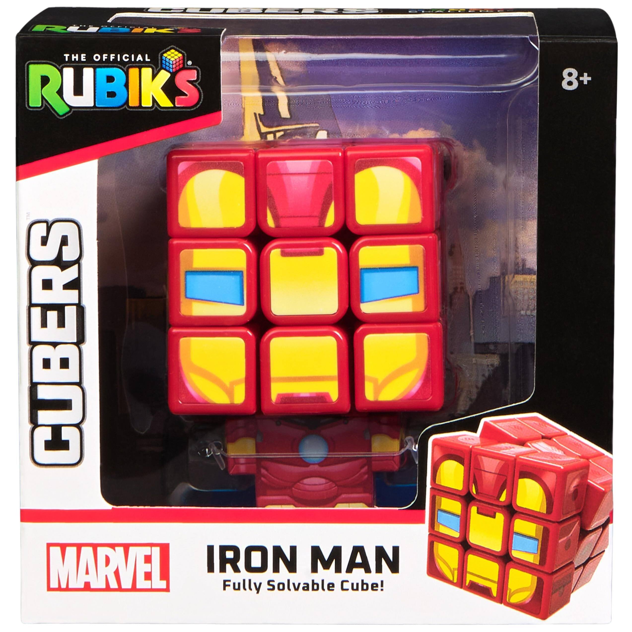 The Official Rubik's Cubers Marvel Iron Man Fully Solvable Cube! 8+