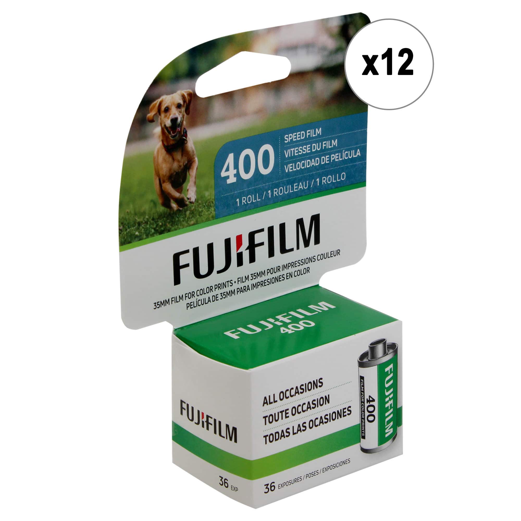 Fujifilm - 12x 400 Color Negative Film (35mm Roll Film, 36 Exposures) price history on PriceWatchPro