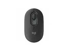 Logitech - POP Mouse - Wireless, Custom Emojis, SilentTouch, Bluetooth, Multi-Device - Wireless - Graphite