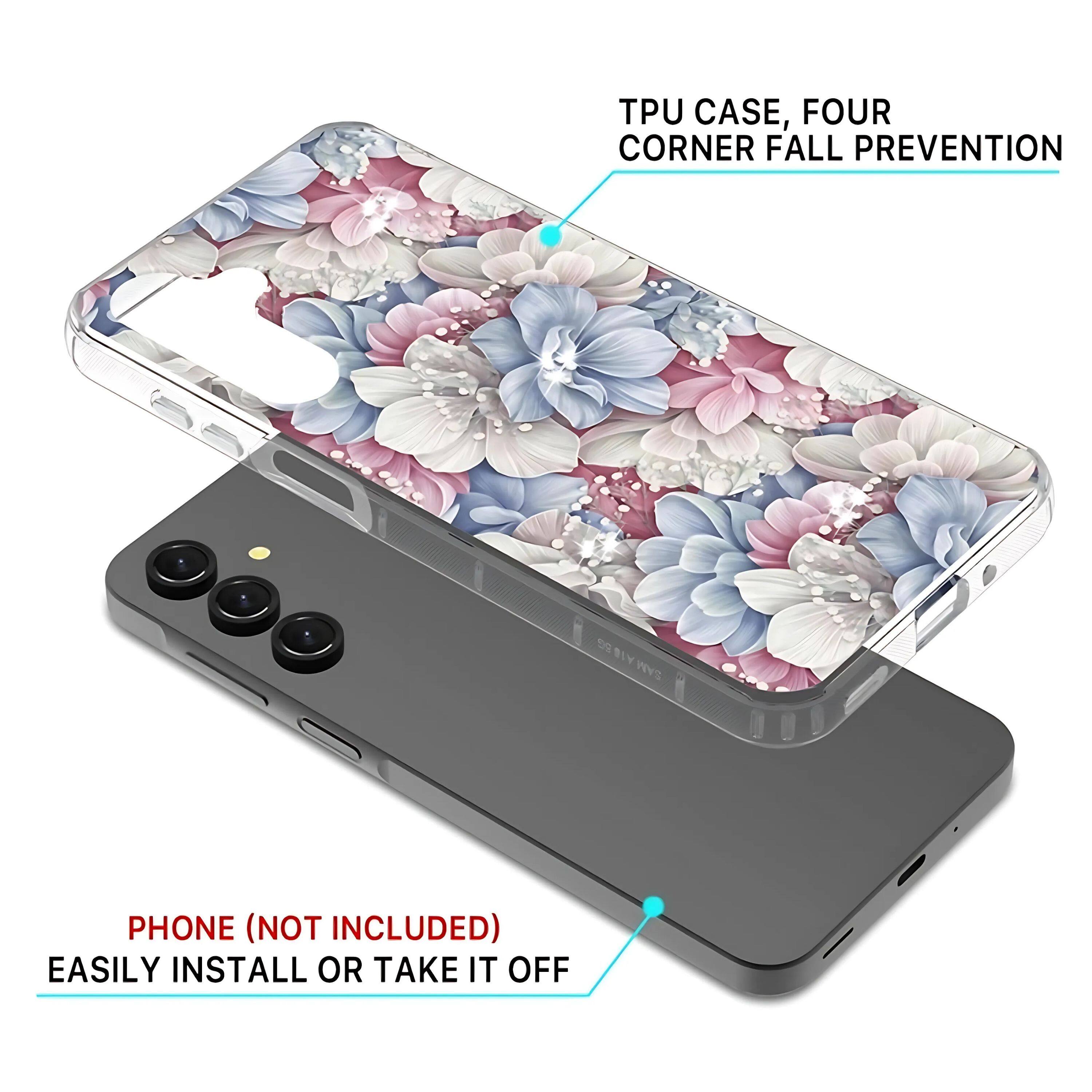 TPU CASE, FOUR CORNER FALL PREVENTION

PHONE (NOT INCLUDED)

EASILY INSTALL OR TAKE IT OFF