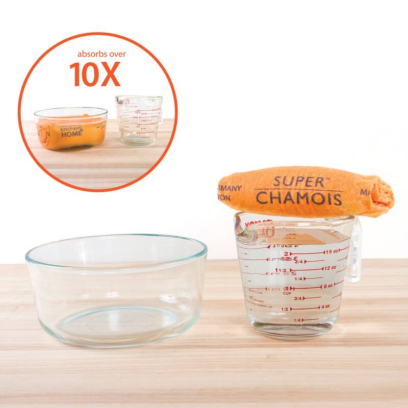 absorbs over 10X

SUPER CHAMOIS

GERMANY MADE

kitchen HOME