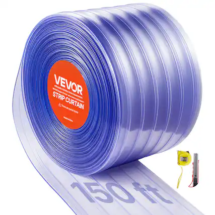 VEVOR
Affordable, Reliable, Home Improvement
VEVOR Support Center: www.vevor.com/support
STRIP CURTAIN
There are safe parts inside
Made in China
150 ft
