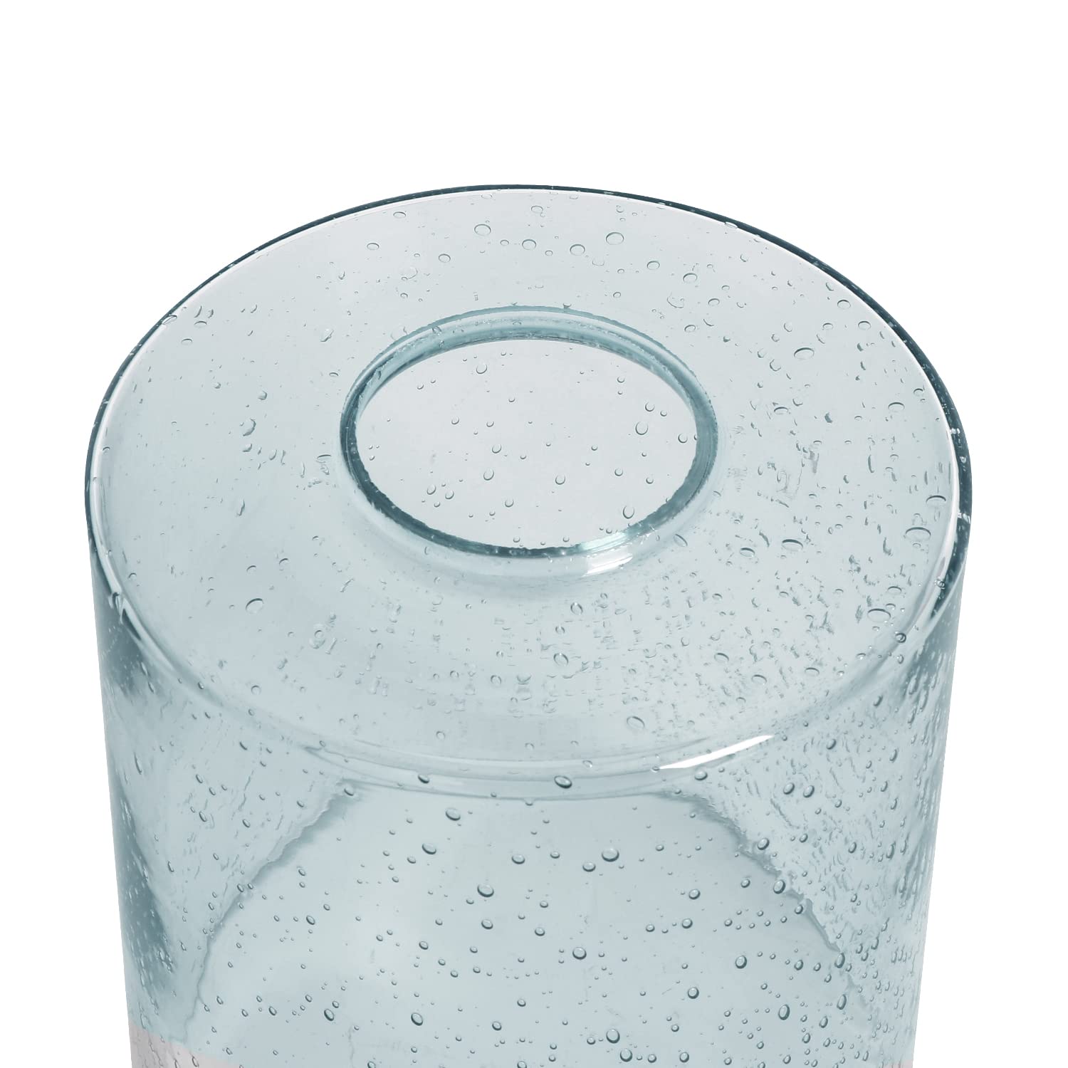 Alt View 1. Comfort Essence - Pack Seeded Glass Lamp Shades Cylinder Light Fixture Replacement Globe Or Cover With nch Fitter For Chand - Default.