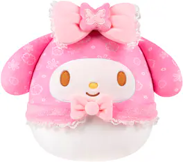 Jazwares - Squishmallows - 50th Anniversary My Melody with Floral Hood – 8" Plush