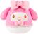 Front. Jazwares - Squishmallows - 50th Anniversary My Melody with Floral Hood – 8" Plush.