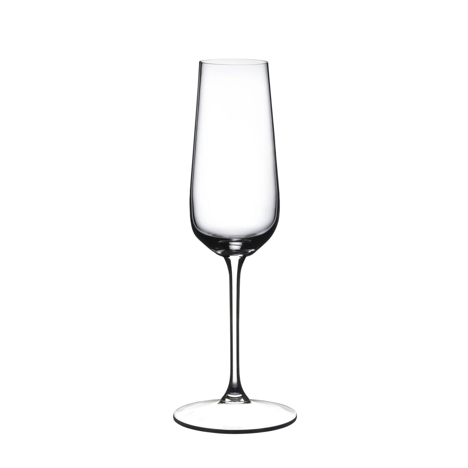 Alt View 2. Riedel - Grape@ Champagne Flute Wine Glass, Set of 2, 8 ounce - Clear.