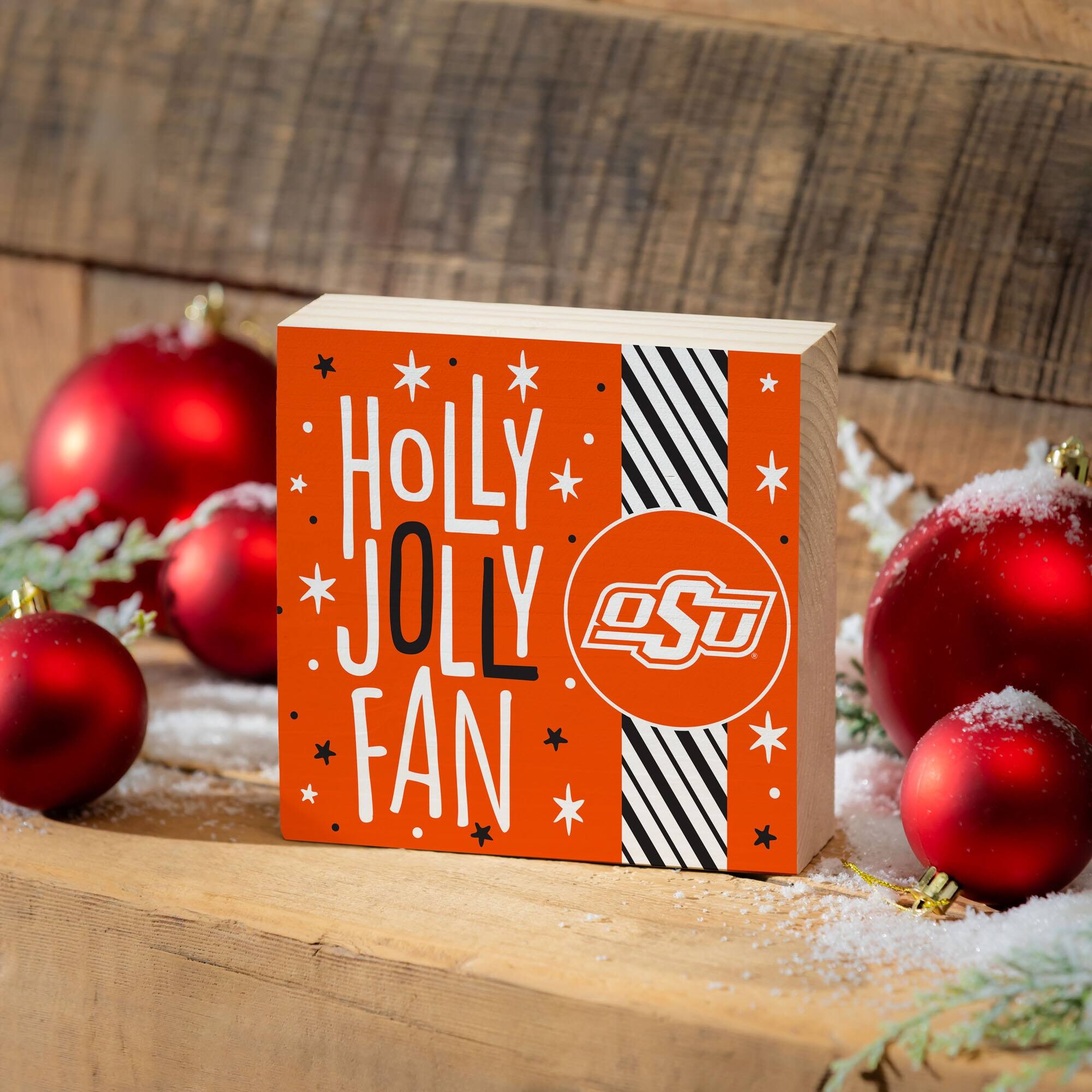 HOLLY JOLLY FAN  
OSU