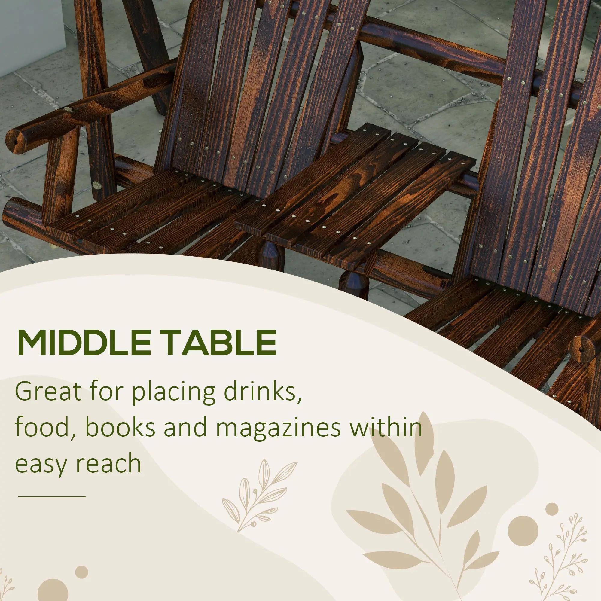 MIDDLE TABLE

Great for placing drinks, food, books and magazines within easy reach