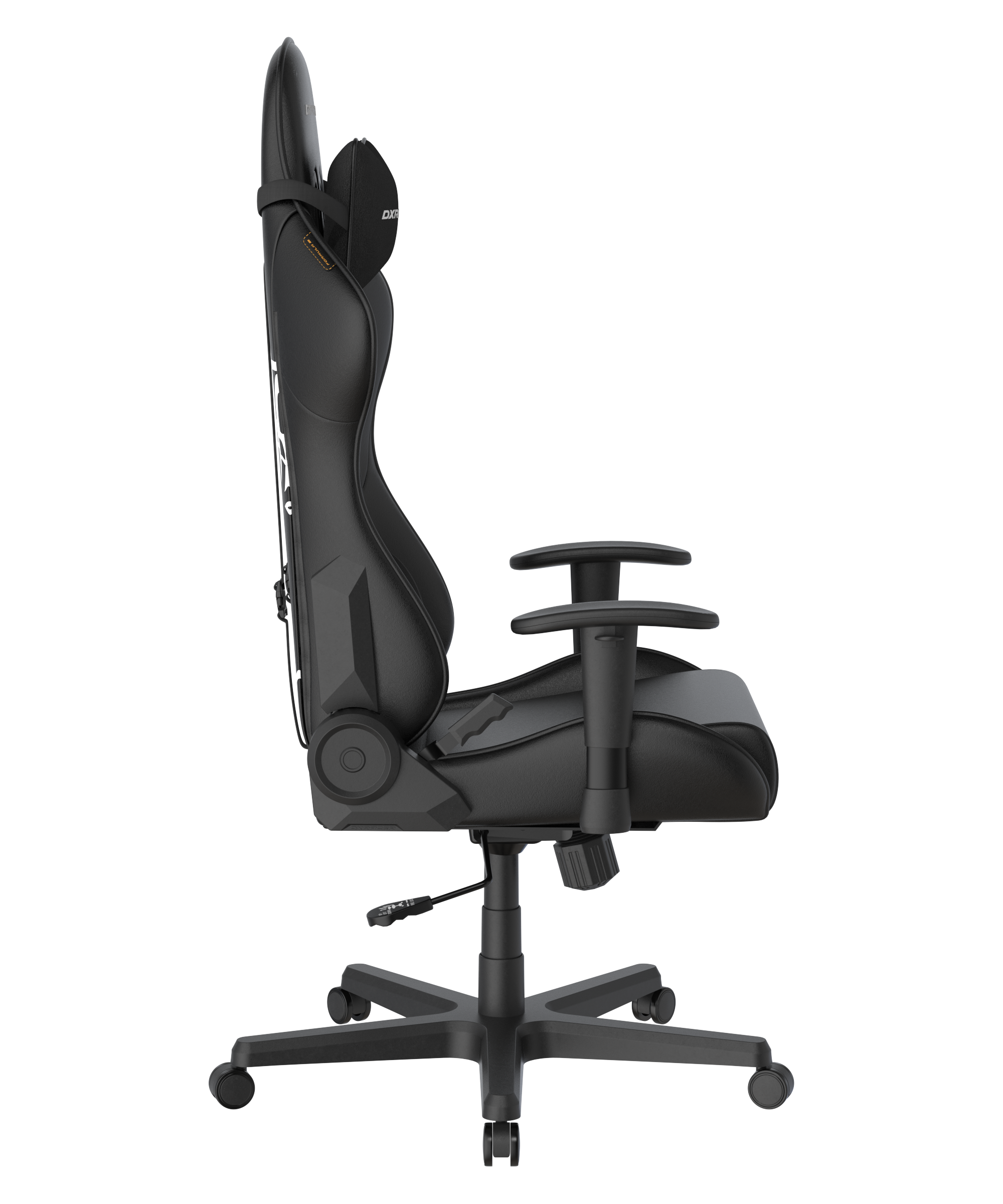 Left. DXRacer - DXRacer Formula Series Gaming Chair – Zero Edition, Ergonomic Racing-Style with 2D Armrests & Reclining Backrest - Black.