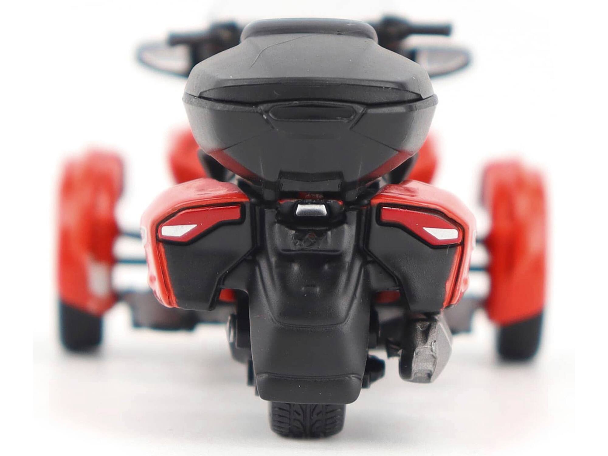 Alt View 4. BRP Models - Can-Am Spyder F3 Limited Special Series 3-Wheel Motorcycle Viper Red 1/32 Diecast Model by BRP Models.