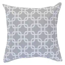 Majestic Home - Pillow 20x20 Links - Gray