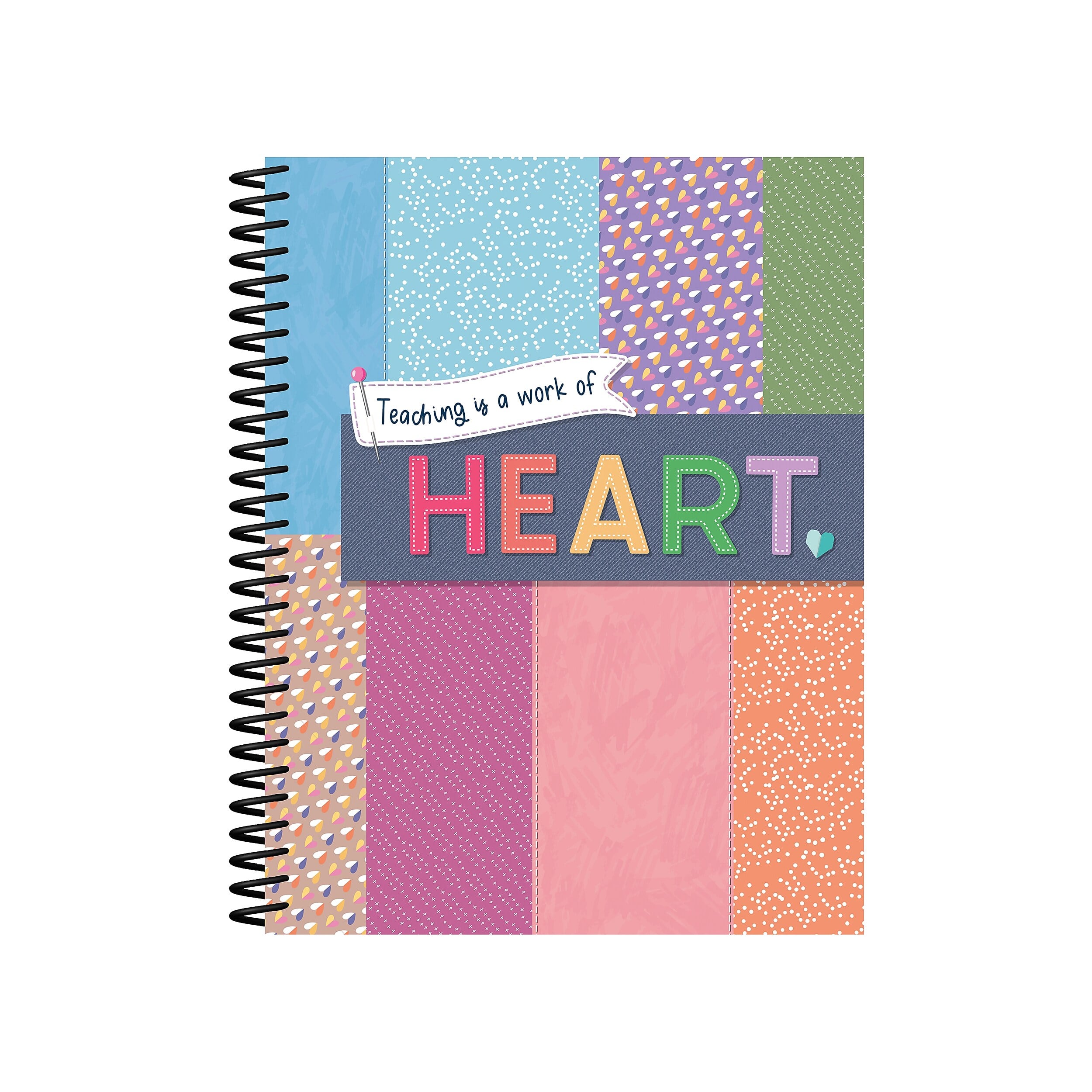 Carson-Dellosa - Carson Dellosa Education Crafty and Cool Undated Lesson Planner, 8" x 11", 128 Pages (CD-105056) - Multi