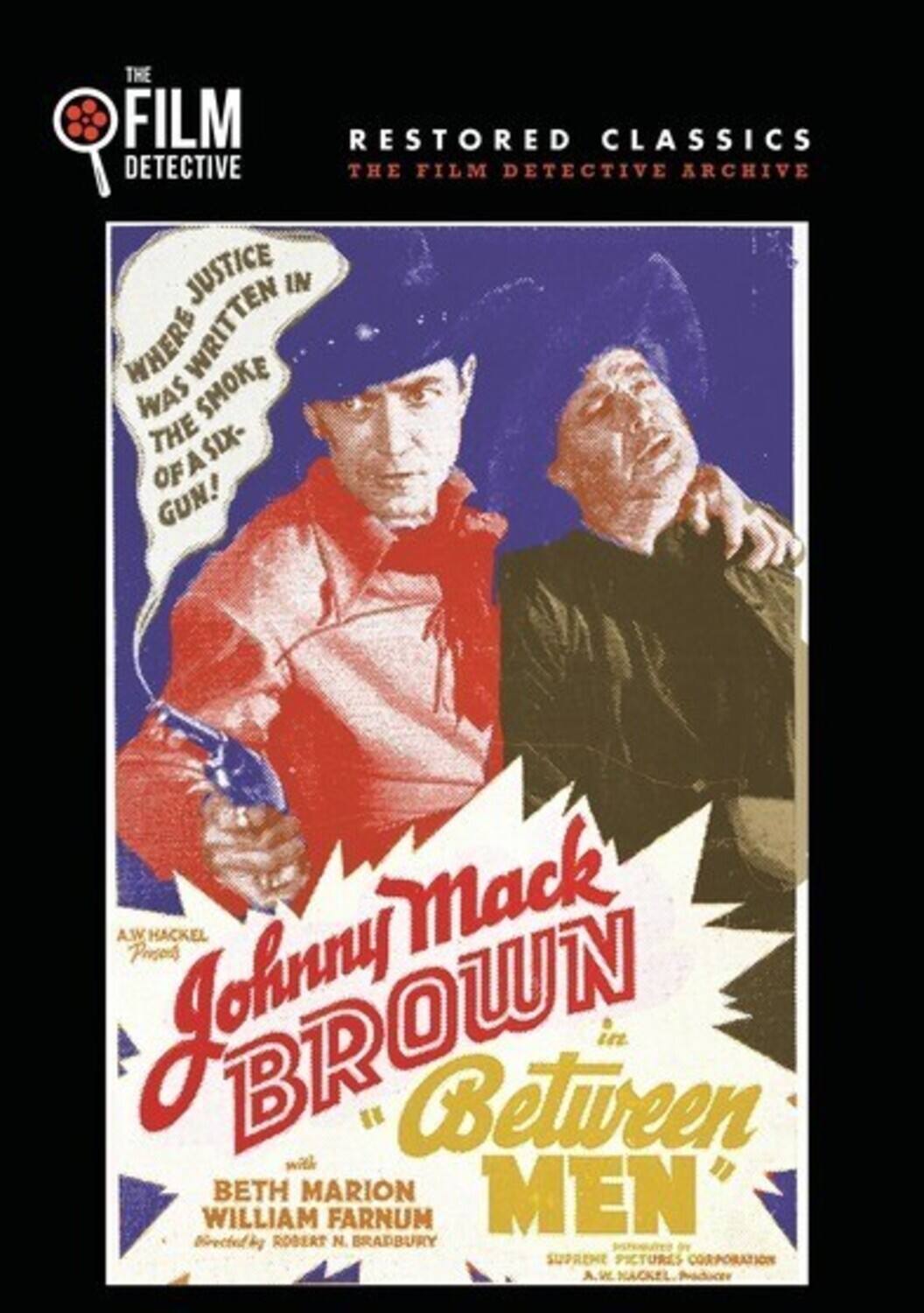 Front. Between Men   - DVD.