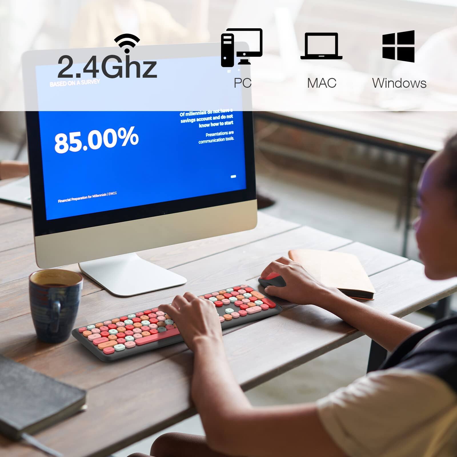 2.4Ghz  
BASED ON A SURVEY  

PC MAC Windows  

85.00%  

Of millennials do not have a savings account and do not know how to start.  
Presentations and communication tools - EWOO - nancaa - d -