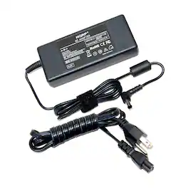 HQRP - 19.5V AC Adapter for Sony Bravia TV ACDP-085N02 (1-492-734-11) KDL-32W600/32W650/40W580/40W590 Power Supply - Black