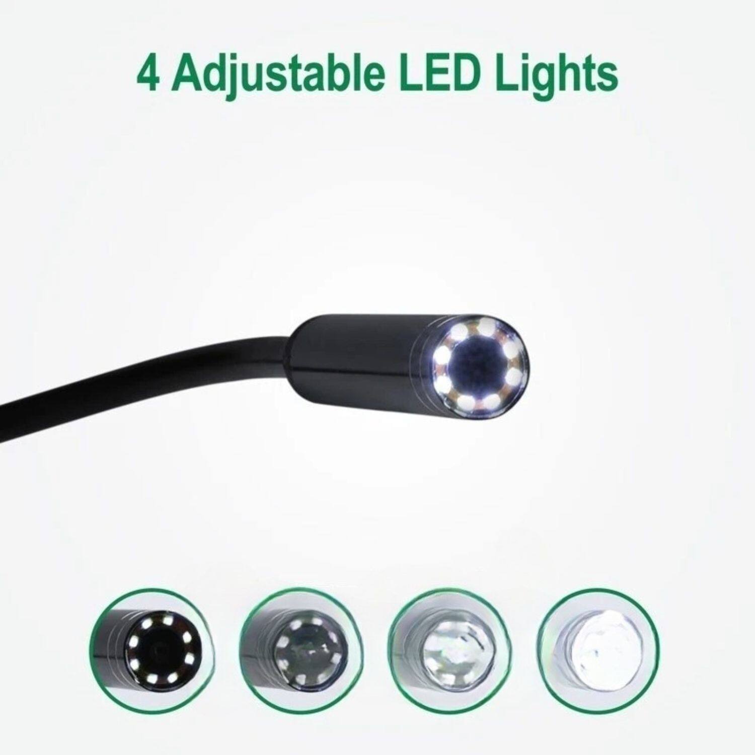4 Adjustable LED Lights