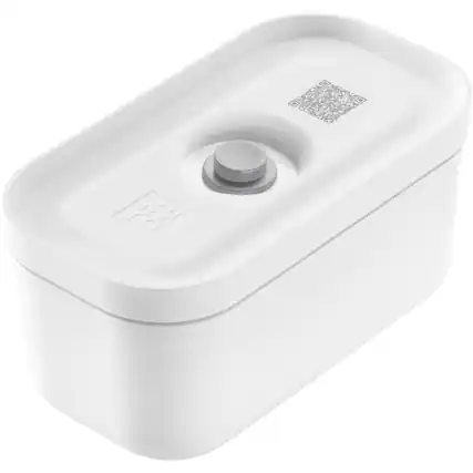 Front. ZWILLING - ZWILLING Fresh & Save Plastic Lunch Box, Airtight Food Storage Container, Meal Prep Container, BPA-Free, White - Small - White.