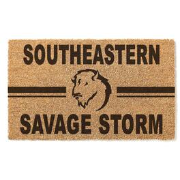 Jardine - Southeastern Oklahoma State Savage Storm 18" x 30" Team Logo Doormat - Brown