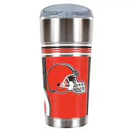 Great American Products - Cleveland Browns 24oz. Super Cool Vibes Eagle Tumbler - Multicolor
