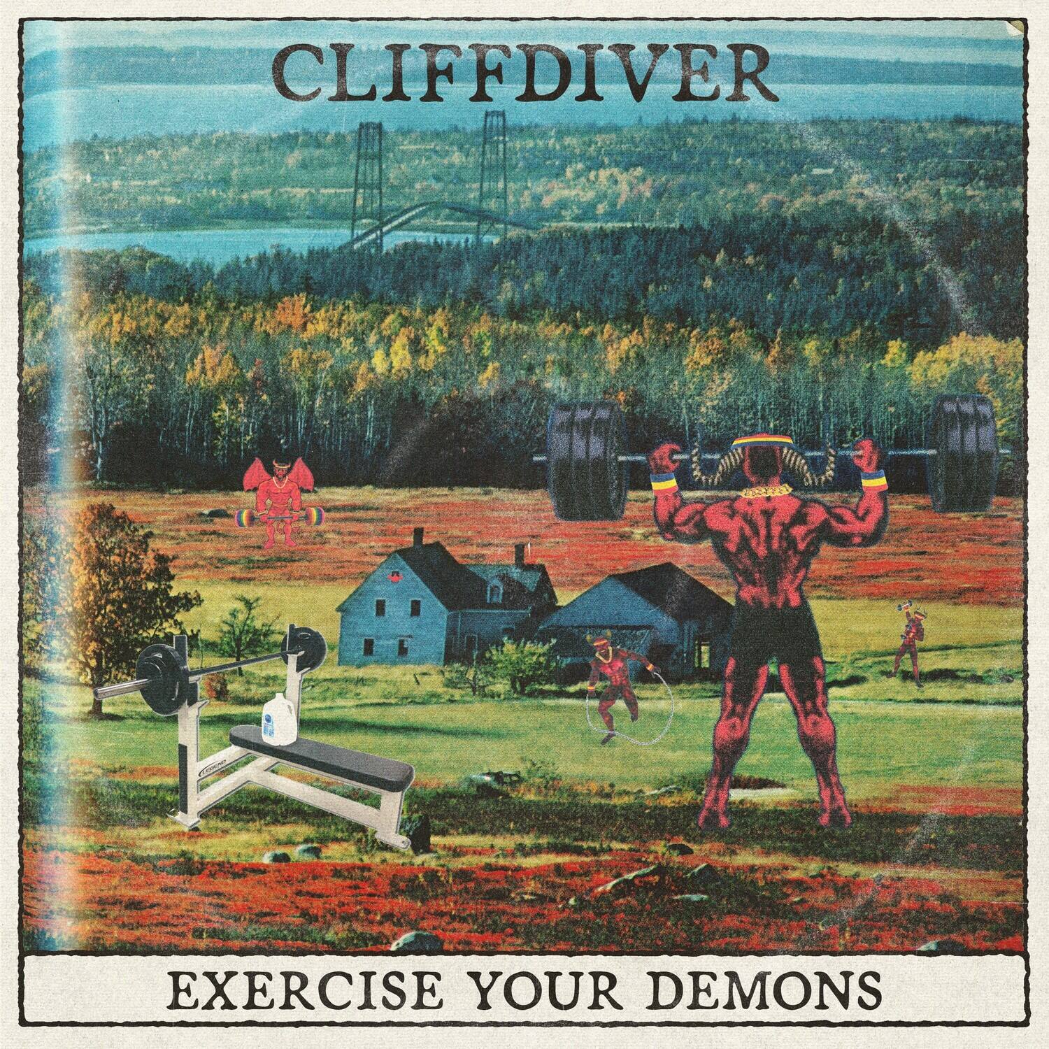 Cliffdiver - Exercise Your Demons (Strawberry Splach)   - VINYL LP