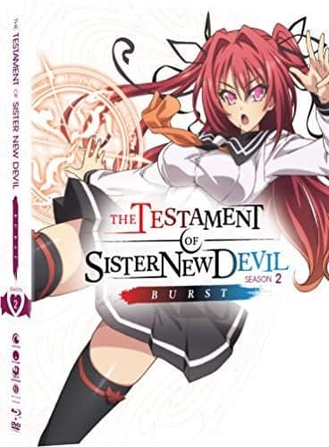 Front. The Testament Of Sister New Devil Burst: Season Two + Ova   - BLU-RAY.