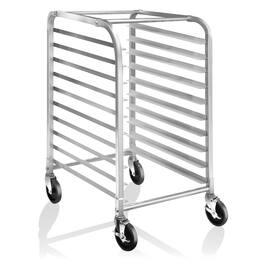 GRIDMANN - 10 Sheet Commercial Kitchen Bakery Rack - Silver