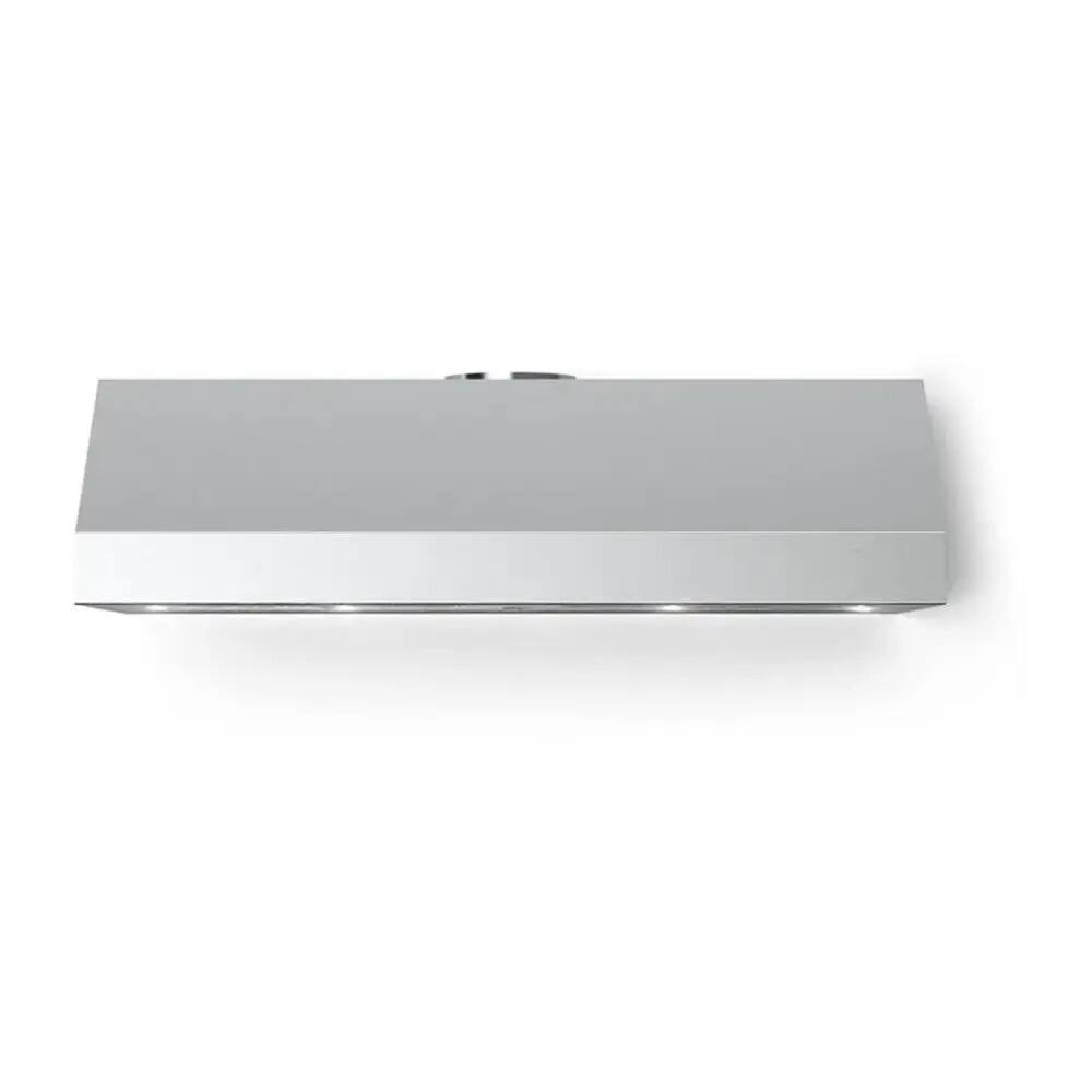 Front. Verona - Verona 48 inch Designer Low Profile Under Cabinet Range Hood with 1200 CFM (Stainless Steel) - Stainless Steel.