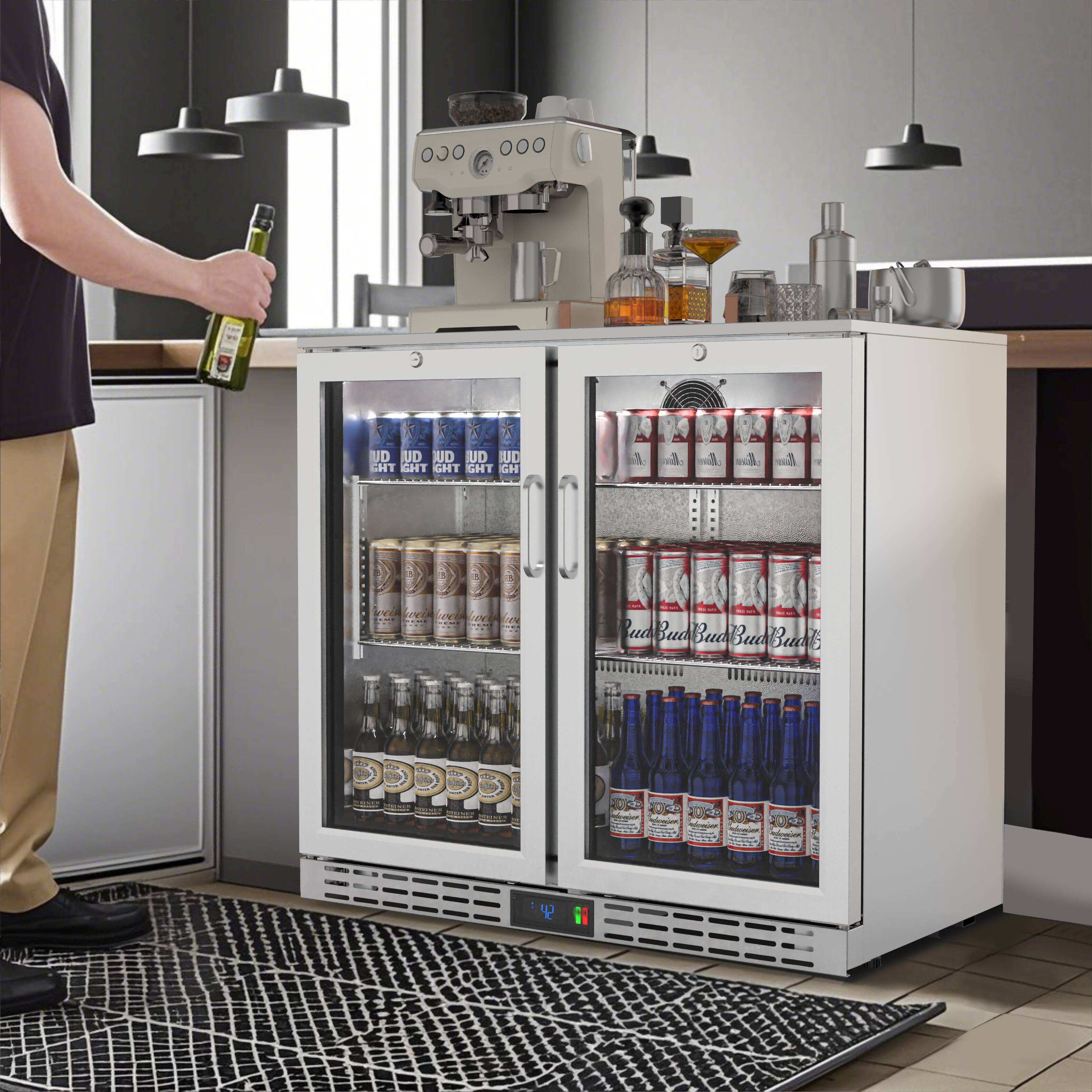 Coolake Coolak 36 inch 7.4 cu.ft Back Bar Cooler Commercial Under