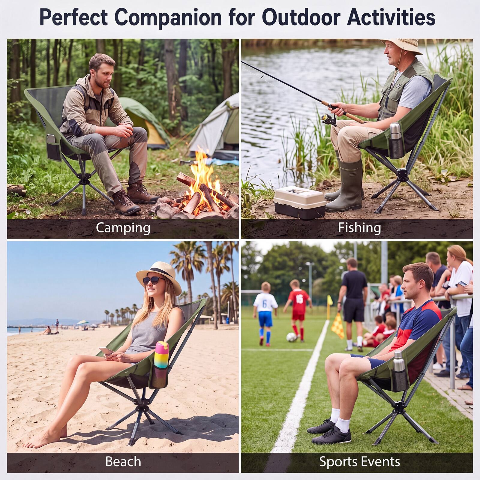 Perfect Companion for Outdoor Activities

Camping

Fishing

Beach

Sports Events
