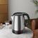 Alt View 6. KEINVE - 1.7L Stainless Steel Electric Kettle – 1500W Fast Boiling, Wide Opening with LED Indicator, Cordless & Auto Shut-Off - Silver.