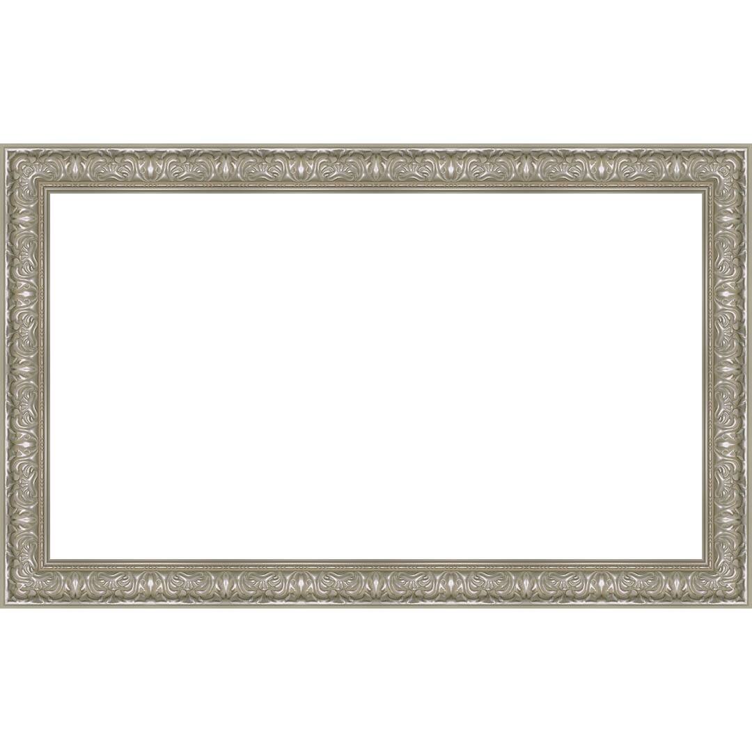 Alt View 15. Deco TV Frames - Premiere Bezel for Samsung the Frame TV - 43" - Tuscan Pearl.