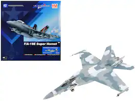 Hobby Master - Boeing F/A-18E Super Hornet Cloud Scheme VFC-12 Fighting Omars 2023 United States Navy Air Power Series 1/72 - Blue, Grey, White