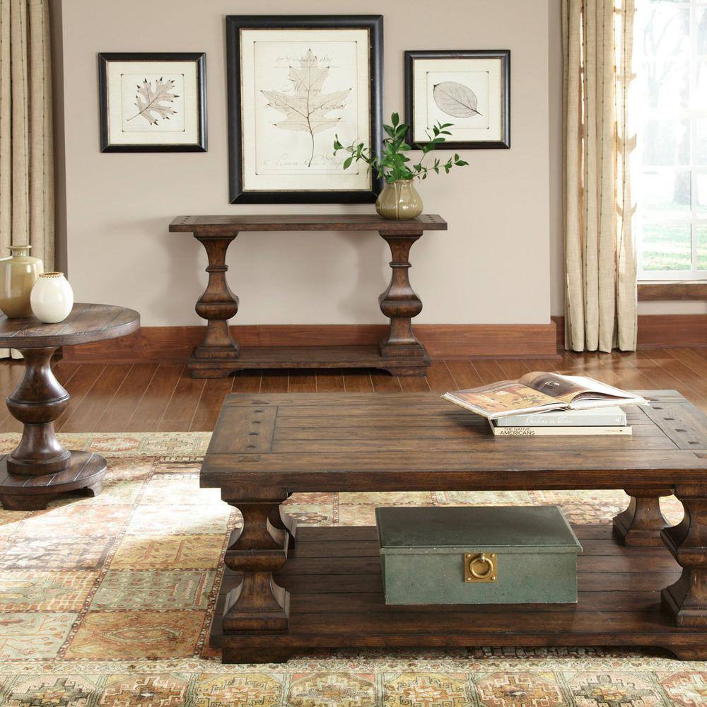Alt View 1. Liberty Furniture Industries - Sedona End Table in Kona Brown - Brown.