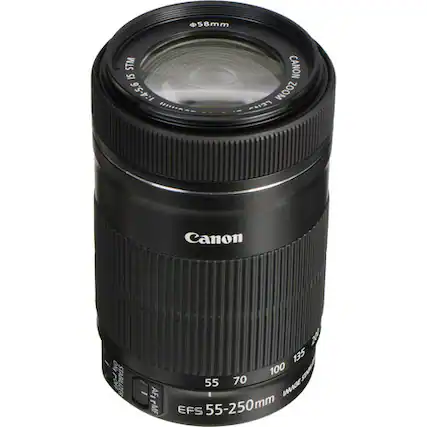 58mm STM IS 1:4-5.6 II Canon Zoom Lens EF-S 55-250mm