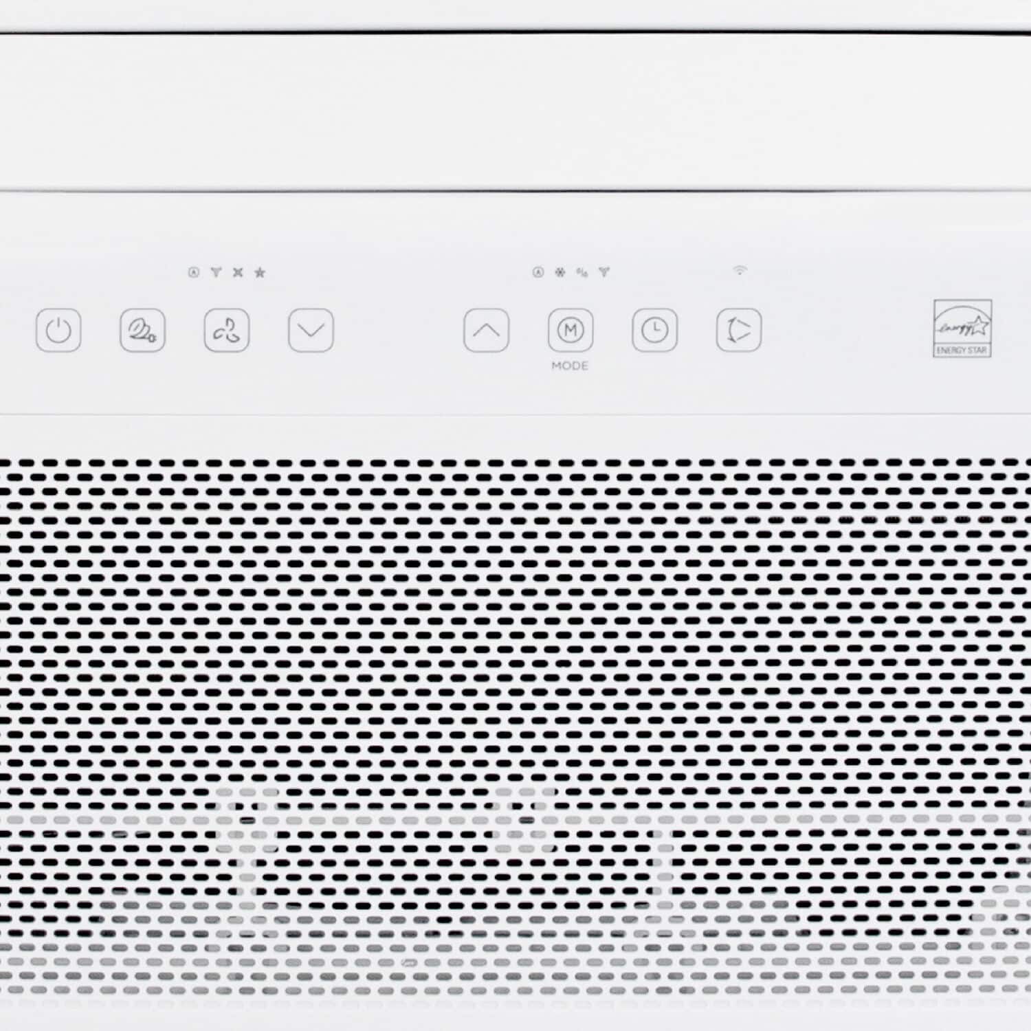 The text on the image reads "SYNC, OFF, ON, VOLUME, MODE, INTERCOM, SNOOZE."