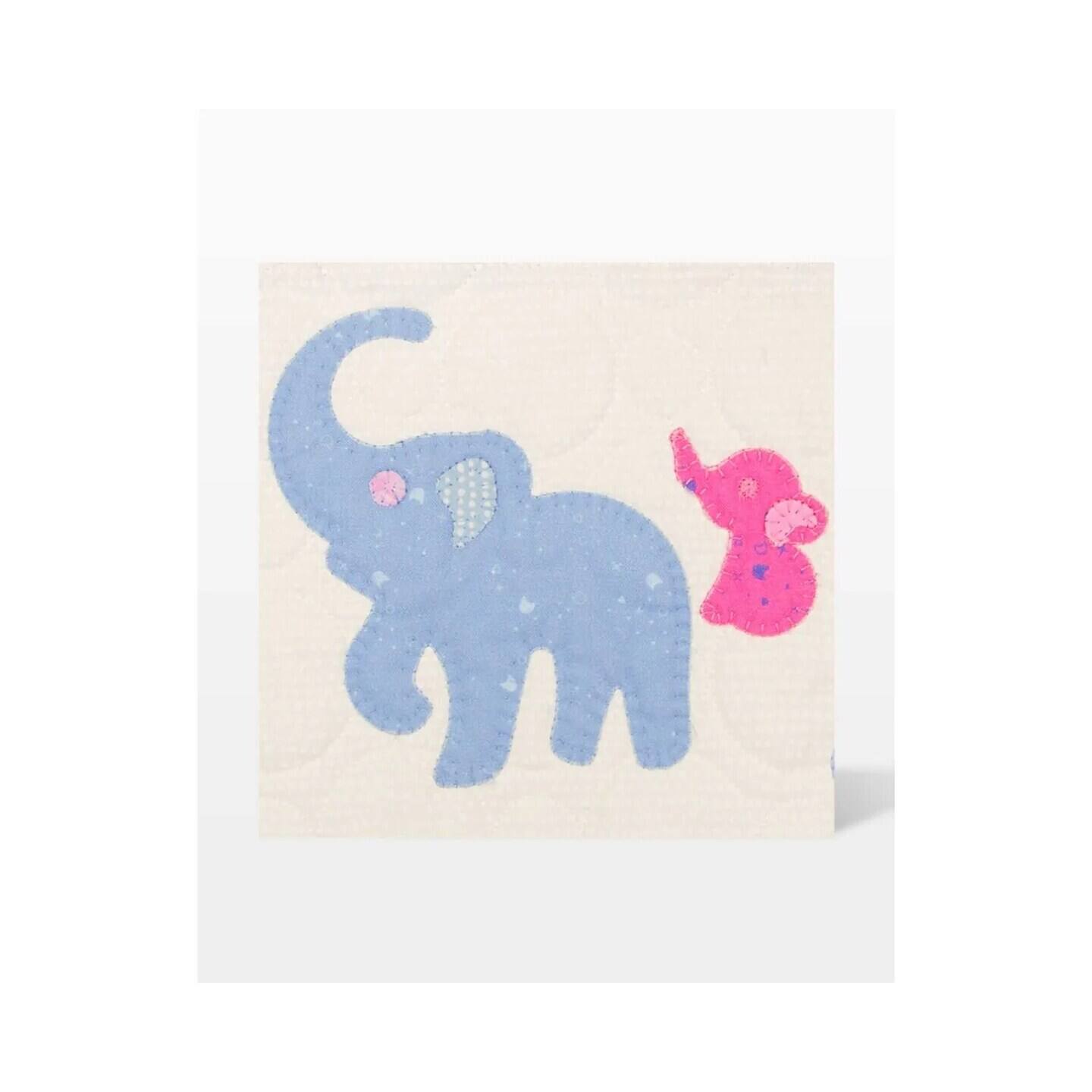 Angle. AccuQuilt - GO! Elephant Family Die - Multicolor.