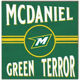Jardine - McDaniel Terror 10'' x 10'' Retro Team Plaque - Green