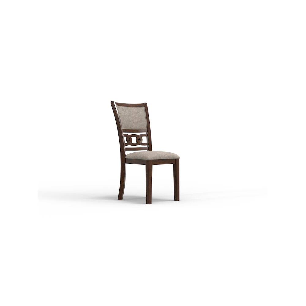 Alt View 1. New Classic Furniture - Furniture Gia Solid Wood Dining Chairs in Cherry Brown (Set of 2) - Brown.
