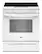 Front. Whirlpool - 30 in. Wide 4 burners 5.0 cu. ft. Smart Freestanding Slide-In Gas Range with Air Cooking Technology and Steam Clean - White.