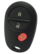 Left. Car Keys Express - Toyota Keyless Entry Remote - 3 Buttons (Lock, Unlock, and Panic) - Black.