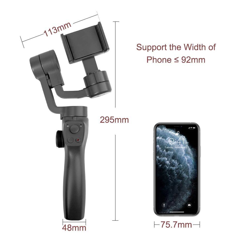 Support the Width of Phone ≤ 92mm

113mm

295mm

48mm

75.7mm

9:41 Tuesday September 10