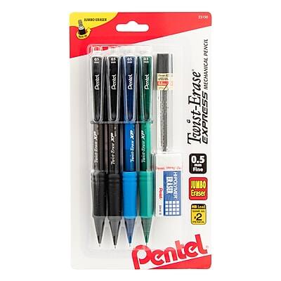 JUMBO ERASER 23150  
Pentel PENCIL 0.5  
Twist-Erase EXPRESS  
0.5 mm Fine  
ERASER HIPOLYMER  
JUMBO Eraser  
Leaf 2  
Pentel