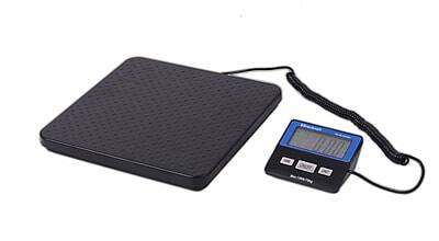 Alt View 1. Brecknell - Digital Postal Scale, 150 lb. Capacity - Black.