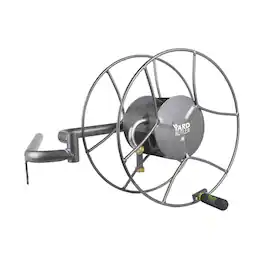 Yard Butler - Wall Mounted Swivel Hose Reel, 180°, 100ft - Leakproof Hose Storage, Tangle-Free Operation ISRWM-180