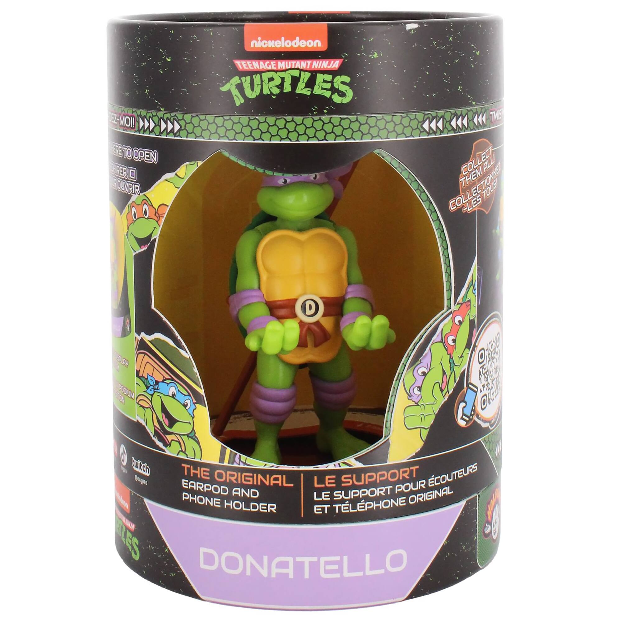 Teenage Mutant Ninja Turtles: The Collect All! Les Toutes Les Coutures Pour EARPOD ORIGINAL LE SUPPORT POUR ET LE SUPPORT ORIGINAL PHONE HOLDER TLPHONE ET LES DONATELLO.